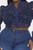 Navy lace Blouse: plus size