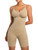 Slim sculpt Mid thigh aggressive bodysuit : nude