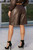 Biker Short pants : brown
