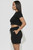 Comfy Crop tee set : black