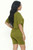 AmoriSkye comfy round neck set : olive branch green