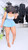 Denim Pumpkin Skort :