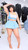 Denim Pumpkin Skort :