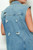 Teressa Long no sleeve denim vest :