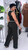 Not regular vest and barrel pant set