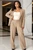 Fun  and game till you show up in a suit : taupe color 