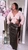 Chocolate maxi skirt : plus size