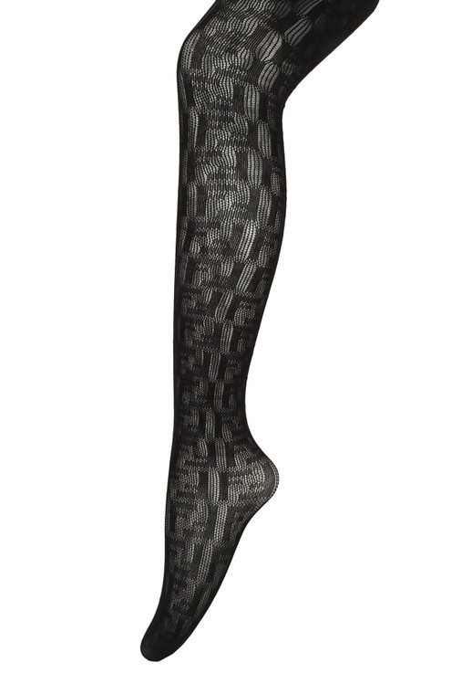 F can be for Fendi : black tights 