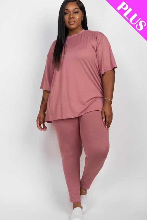 AmoriSkye Plus size comfy set: