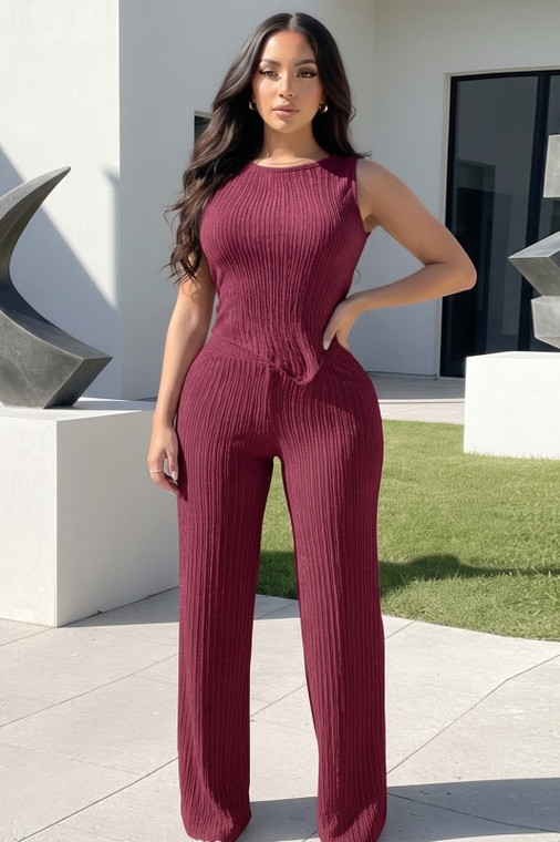 Meeting ready set:wine color 