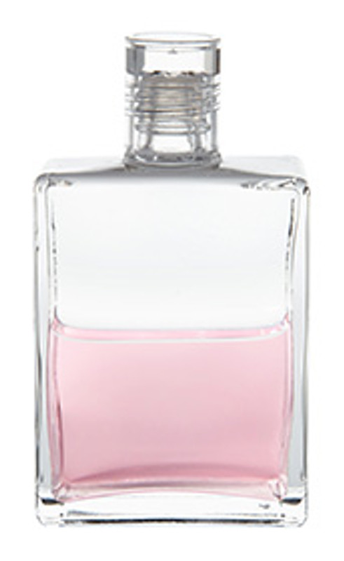 B11 - The Essene Bottle1 / Chain of Flowers
Clear / Pink