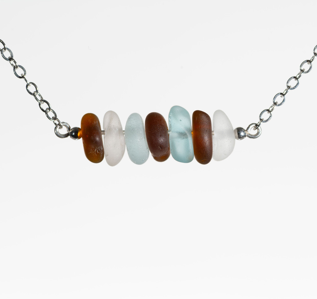 Brown, Clear and Aqua Bar*