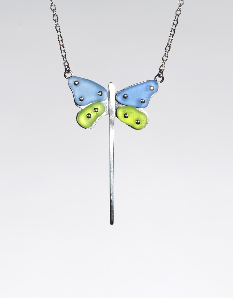Elegant Damselfly Necklace