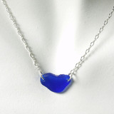 Cobalt Glass Laurie Necklace