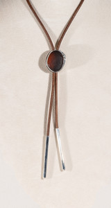 Brown Bolo Tie