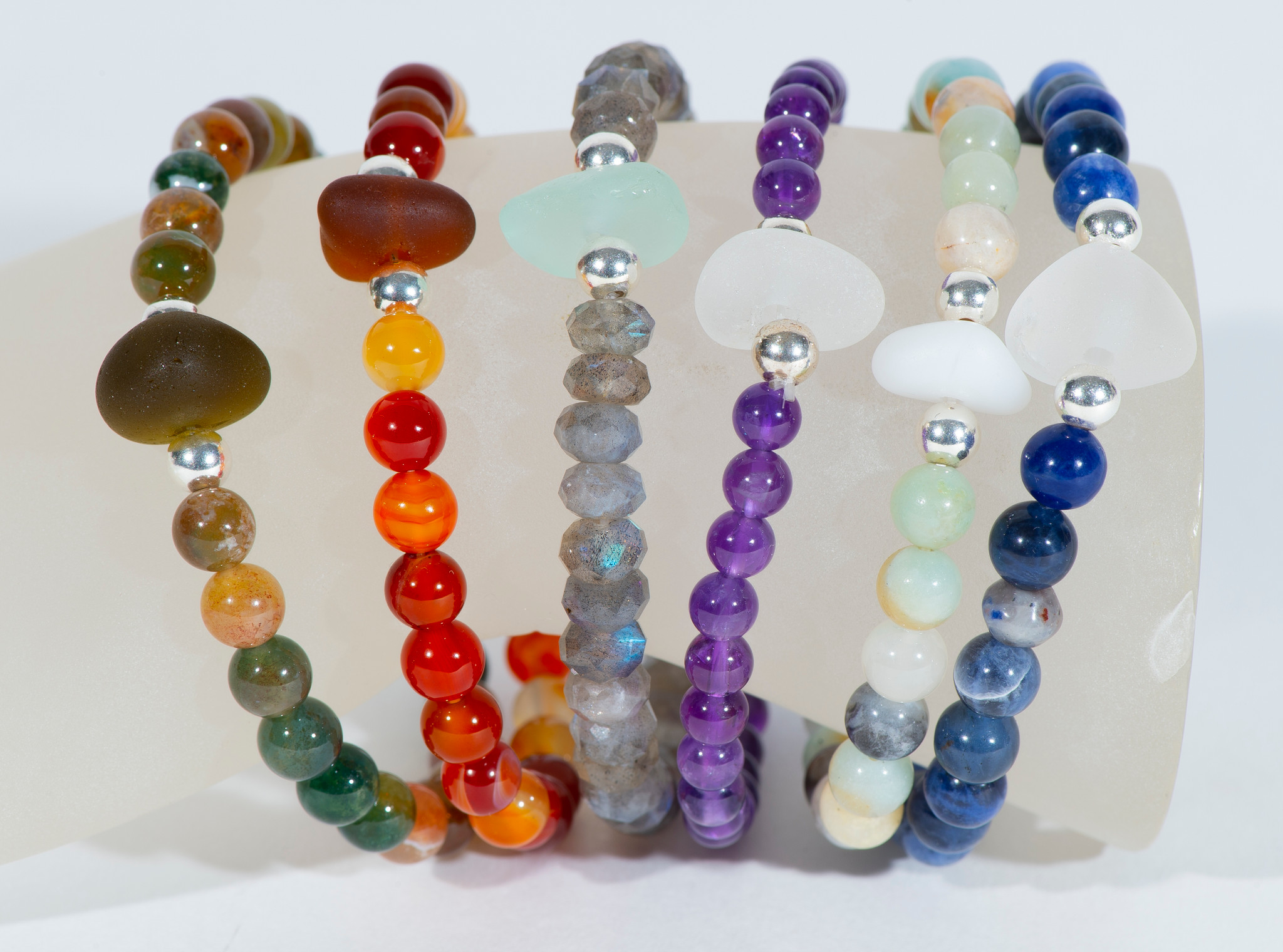 Amansinaya Recycled Beach Glass Bracelet – ISLA.PH