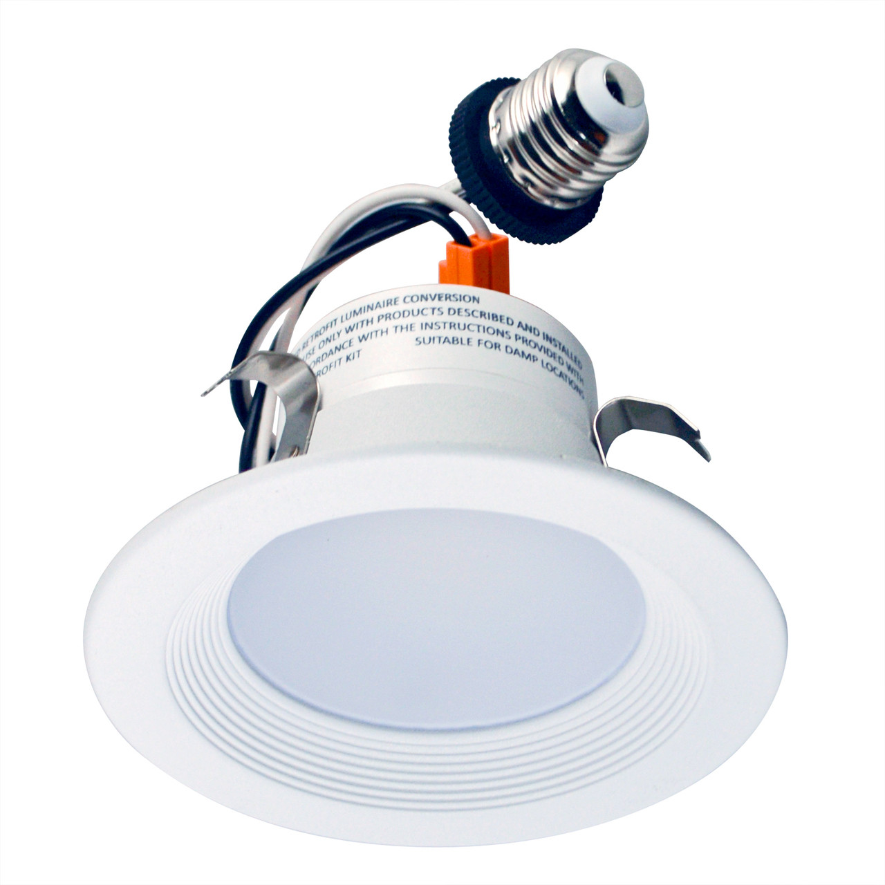 LED Lighting Retrofit 4" LED Recessed Retrofit Kit Reflector 5000K