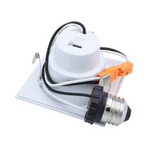 3" LED Recessed Baffled Retrofit Kit Square 5CCT Dimmable 3" LED Recessed Baffled Retrofit Kit Square 5CCT Dimmable