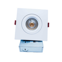 A4 4" GIMBAL SQUARE DOWNLIGHT 18W