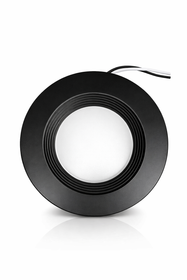 5''/6'' 5CCT Round Baffled Downlight (BLACK)