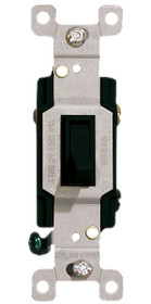 (S3B) Three Way Toggle Switch 15A Black (S3B) Three Way Toggle Switch 15A Black