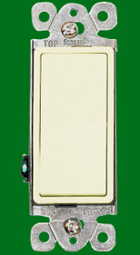 (SDA) Decorative Single Pole Switch 15A Almond (SDA) Decorative Single Pole Switch 15A Almond