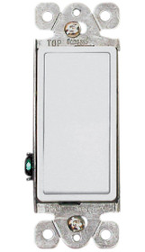 (S3DW) Decorative 3-Way Switch 15A White (S3DW) Decorative 3-Way Switch 15A White