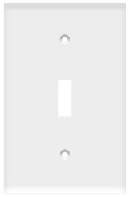 Wallplates Toggle Switch 1 Gang Lampsone