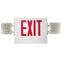 (CR) Combination Emergency & Exit Light Red (CR) Combination Emergency & Exit Light Red