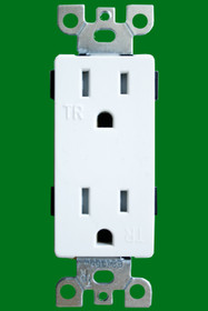 (RDW/TR) Decorative Receptacle 15Amp White Tamper Resistant (RDW/TR) Decorative Receptacle 15Amp White Tamper Resistant