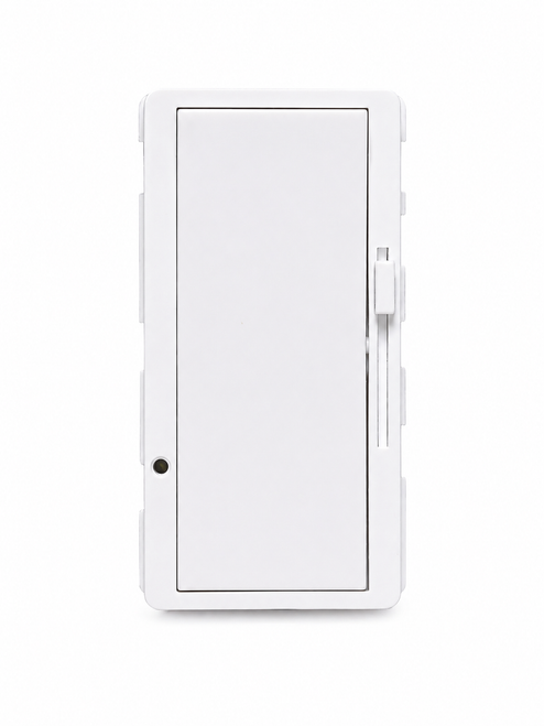These dimmers are designed to work with DIMMABLE LED, CFL, Halogen, and Incandescent bulbs 150 Watt capacity for dimmable CFL/LED bulbs. 120V Single pole applications Paddle switch turns light on/off Slide up to brighten, down to dim
