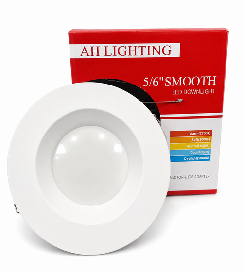 5"/6" 5CCT Round Smooth Downlight