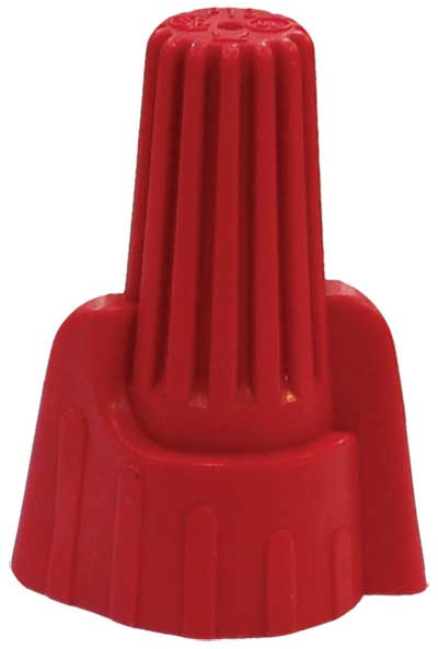 (P13) Winged Wire Connector Red (500pc's/bag)