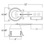 4” IC LED CAN REMODEL SHALLOW HOUSING