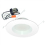 6" LED 5CCT Recessed Baffled Retrofit Kit Reflector 14W 1000 Lumens