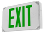 LED EXIT LIGHT WET LOCATION DOUBLE-FACE GREEN & RED