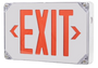 LED EXIT LIGHT WET LOCATION DOUBLE-FACE GREEN & RED