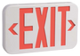 LED EXIT LIGHT DAMP LOCATION DOUBLE-FACE GREEN & RED
