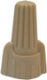 (P12) Winged Wire Connector Tan (500pc's/bag)