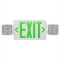 Combination Emergency & Exit Light Green