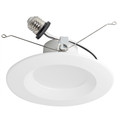 6" LED 5CCT Recessed Smooth Retrofit Kit Reflector 14W 1000 Lumens