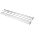 4 Feet LED Wrap Light T8 with Glossy White Steel Housing 3 CCT 105 Lumens