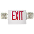 (CR) Combination Emergency & Exit Light Red