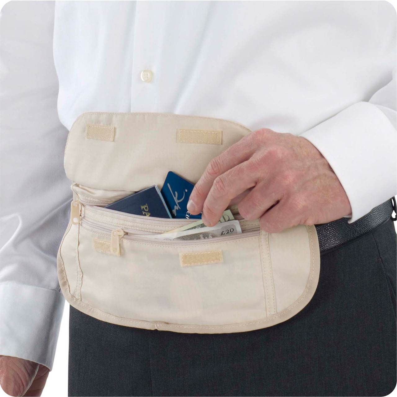 RFID Blocking Money Belt