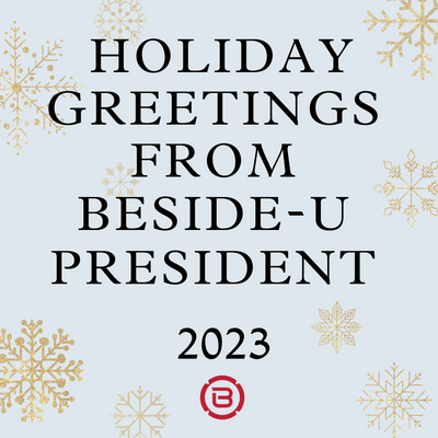 Holiday Letter from Beside-U President 2023