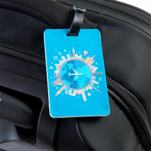 Luggage Tag Rubberized