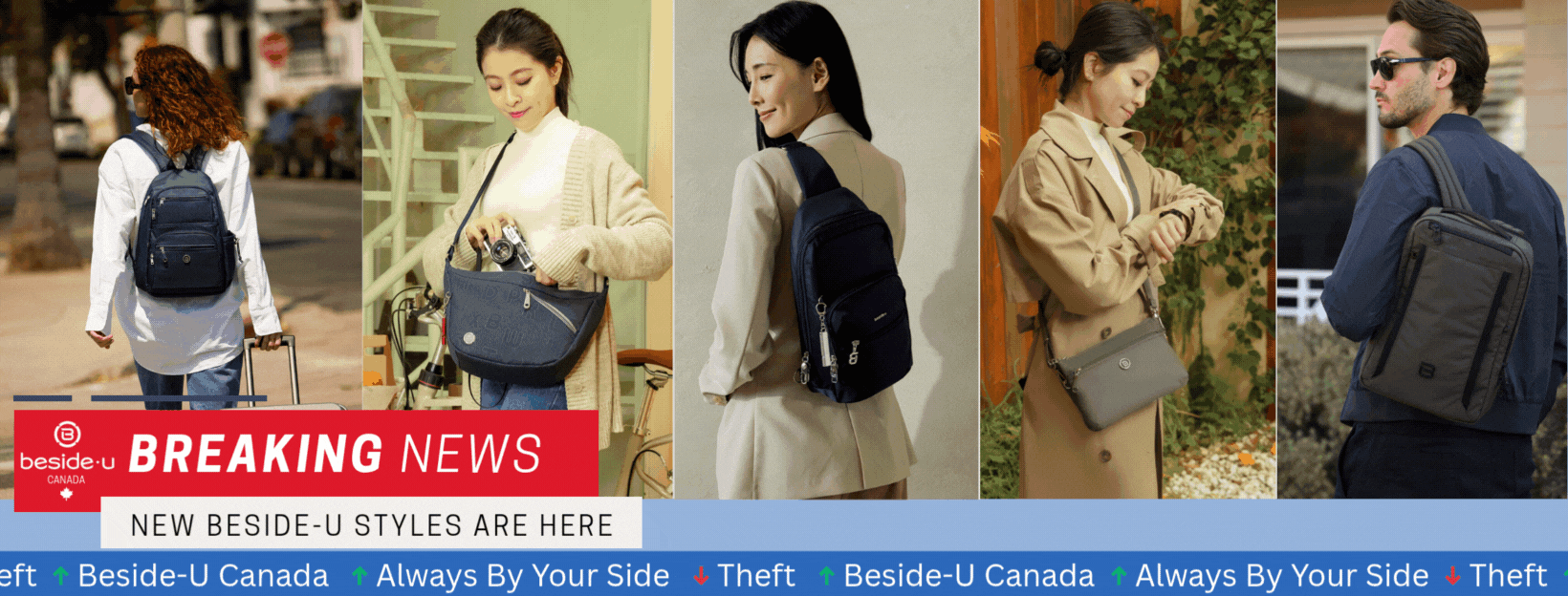 beside-u, women's handbag, move, man bag