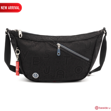 ◆MUCENT◆ Arima l Logo Front 2 Pocket Crossbody Bag Uni BFYLG213_Rivercrest_Crossbody_
