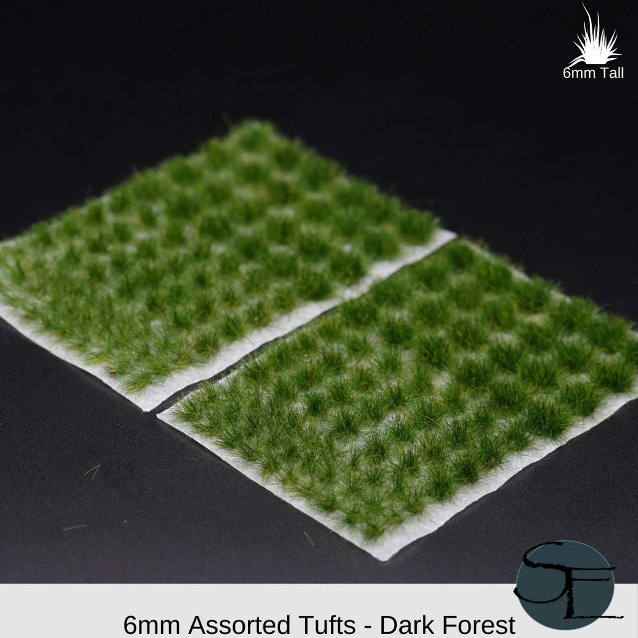 Grass TUFTS 12mm Self-adhesive LIGHT GREEN Scenery Miniature