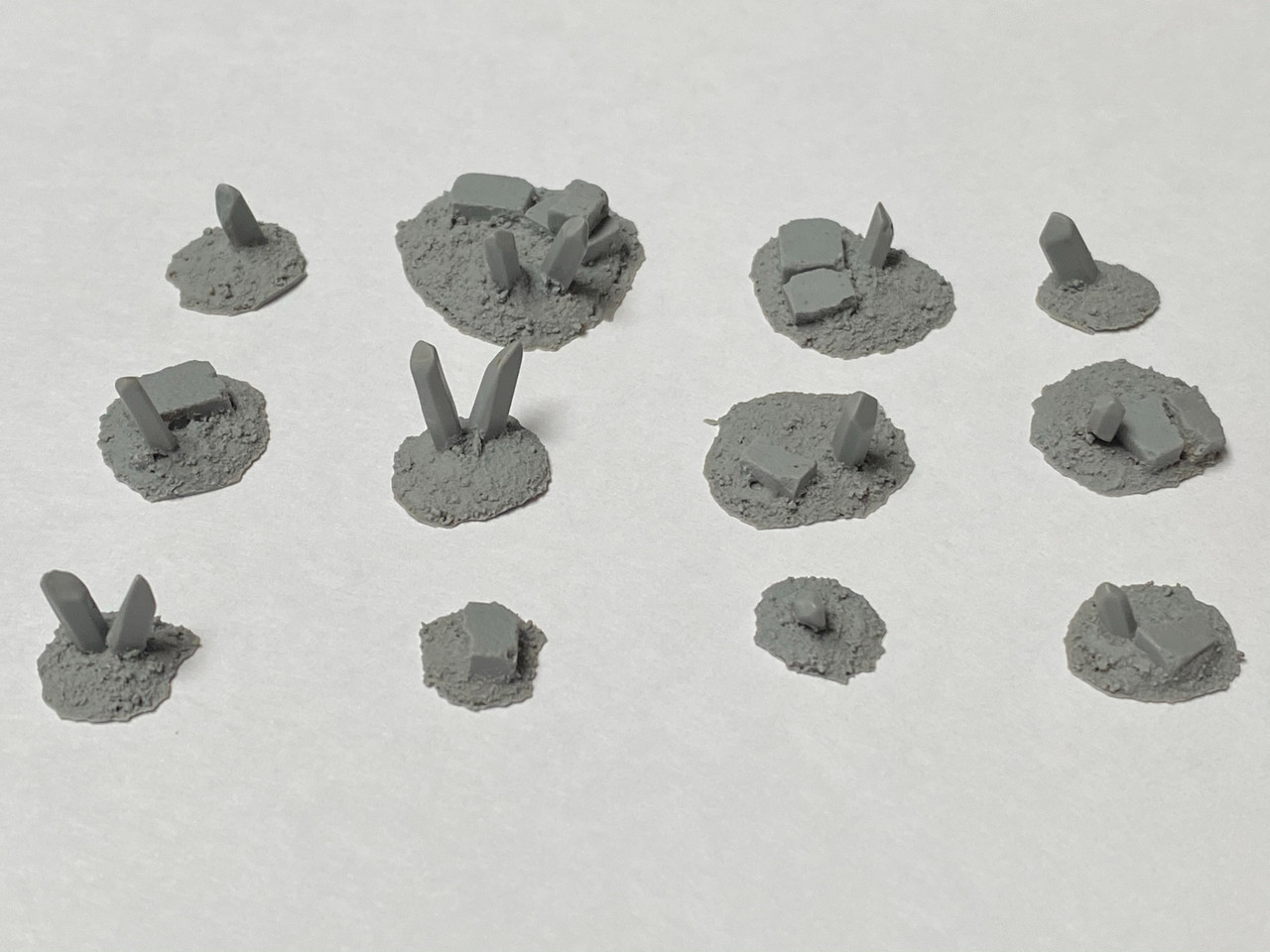 Scenic Resin Accessories - Druidic Realms Crystal Accents - Shadow's Edge  Miniatures